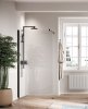 Novellini Kali H Kabina walk-in 100cm profile czarne KALIH100-1H